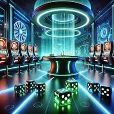 Slot machine and live casino entertainment categories on fa77